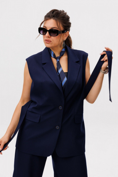 Брюки, жилет Anelli 1501 грозовая_туча - фото 9