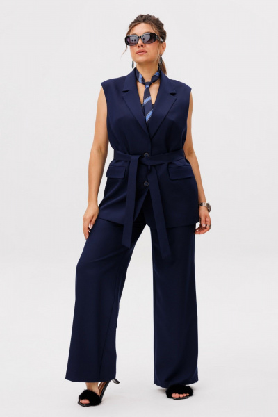 Брюки, жилет Anelli 1501 грозовая_туча - фото 2