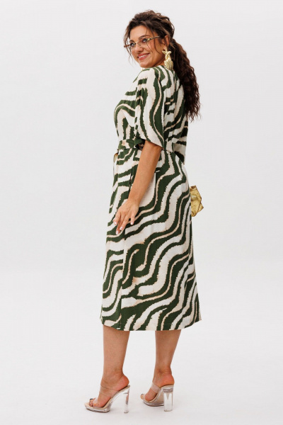 Платье Anelli 1391.1 зеленые_волны - фото 9