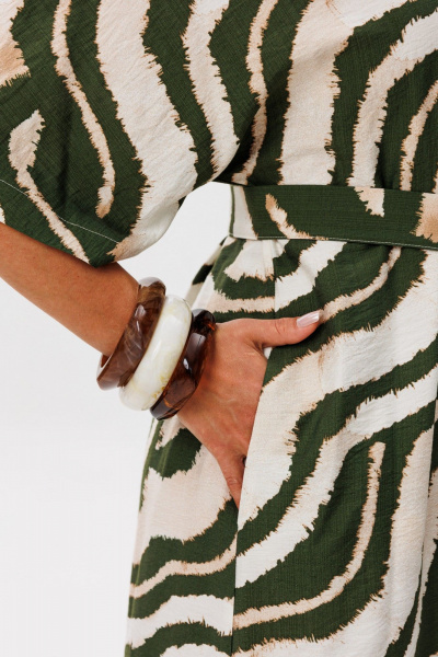 Платье Anelli 1391.1 зеленые_волны - фото 6