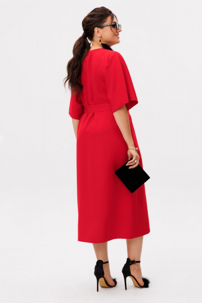 Платье Anelli 1391.2 маковый_цвет - фото 6