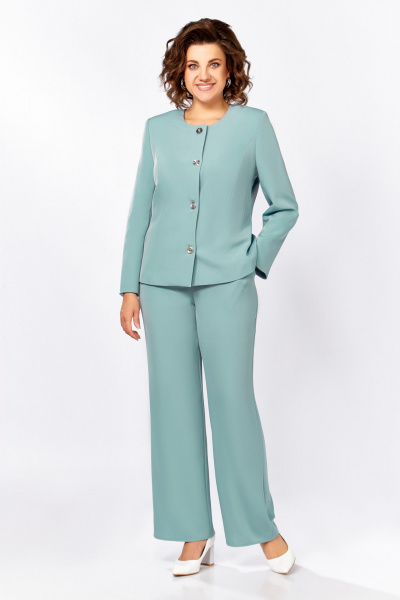 Брюки, жакет Swallow 868.1 пыльная_мята - фото 8