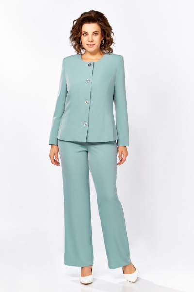 Брюки, жакет Swallow 868.1 пыльная_мята - фото 7