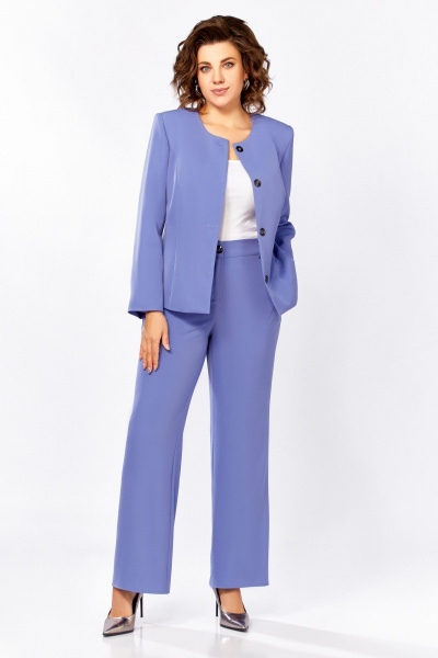 Брюки, жакет Swallow 868.2 воздушный_фиолетовый - фото 3