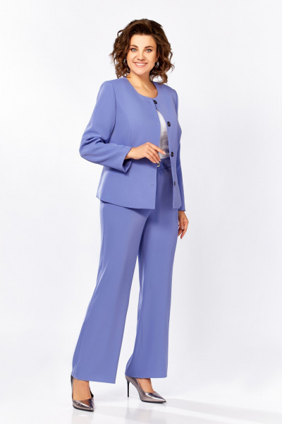 Брюки, жакет Swallow 868.2 воздушный_фиолетовый - фото 2