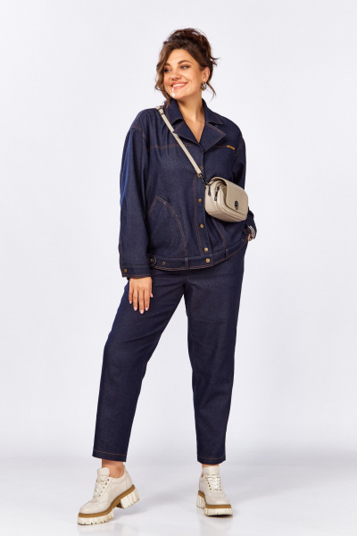 Брюки, жакет Lady Secret 25215 синий - фото 2