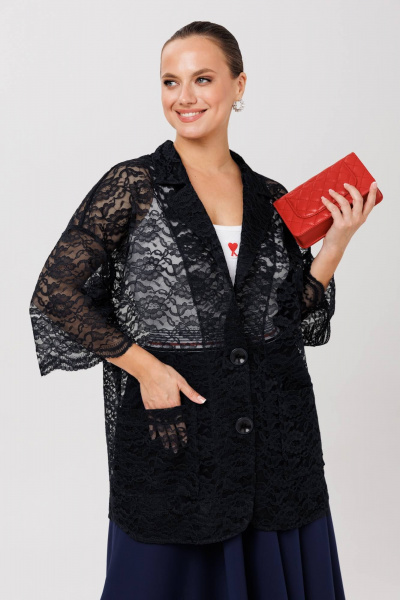 Жакет Anastasia 1006.1 черный - фото 1