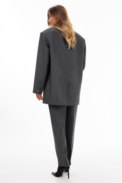 Жакет EOLA 2887.1 темно-серый - фото 7