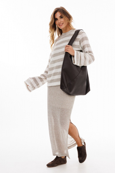 Джемпер EOLA 2889 молочно-бежевый - фото 6