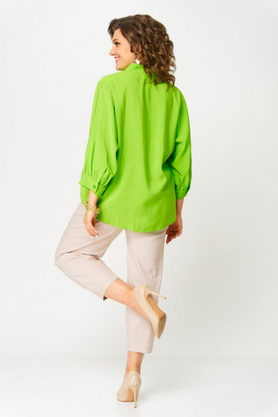 Брюки, рубашка Danaida 2216 зеленый/беж - фото 5