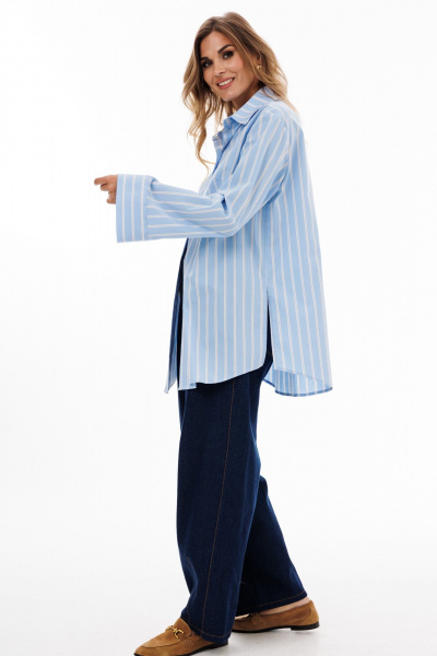 Брюки EOLA 2897.2 темно-синий - фото 7