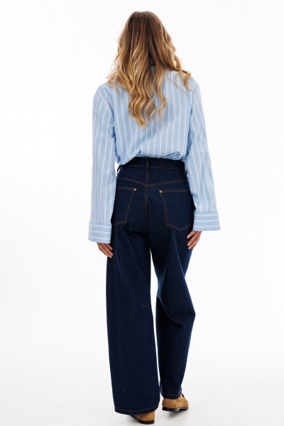 Брюки EOLA 2897.2 темно-синий - фото 3