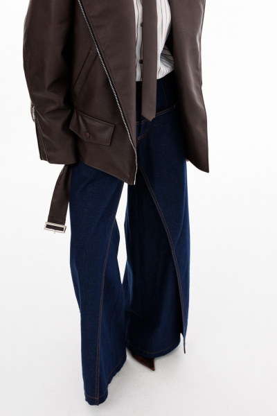 Брюки EOLA 2898 темно-синий - фото 5