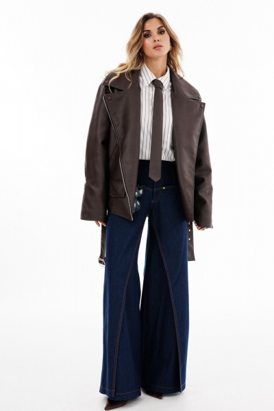 Брюки EOLA 2898 темно-синий - фото 3