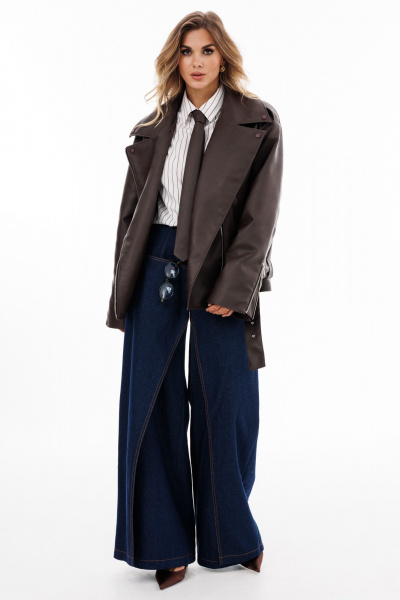 Брюки EOLA 2898 темно-синий - фото 2