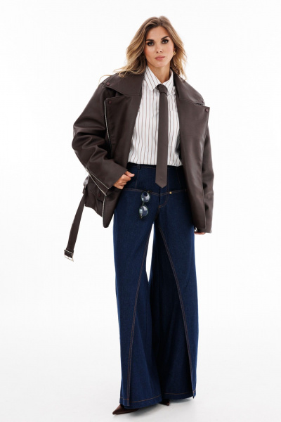 Брюки EOLA 2898 темно-синий - фото 1