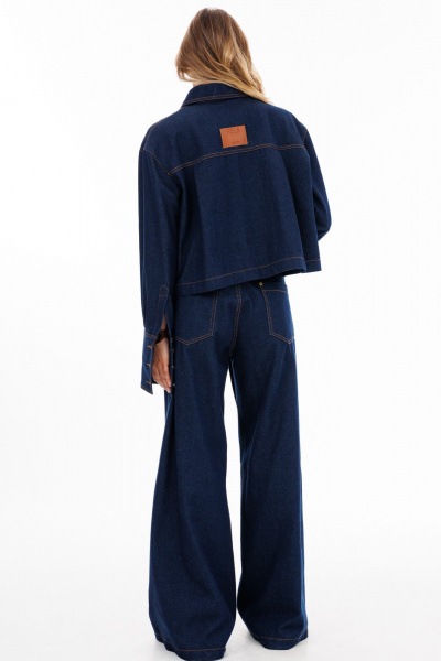 Брюки EOLA 2898.1 темно-синий - фото 6