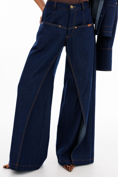 Брюки EOLA 2898.2 темно-синий - фото 6