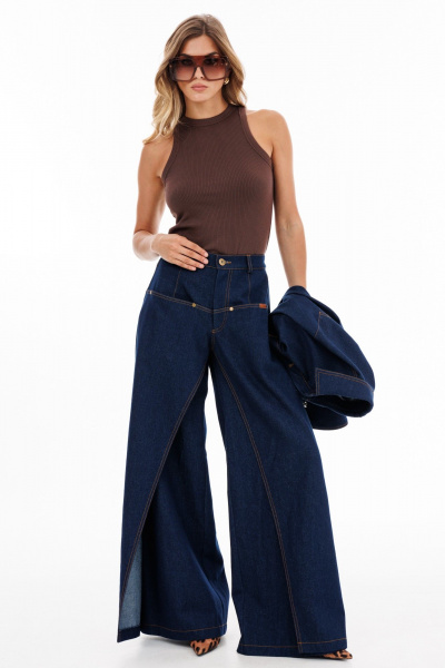 Брюки EOLA 2898.2 темно-синий - фото 1