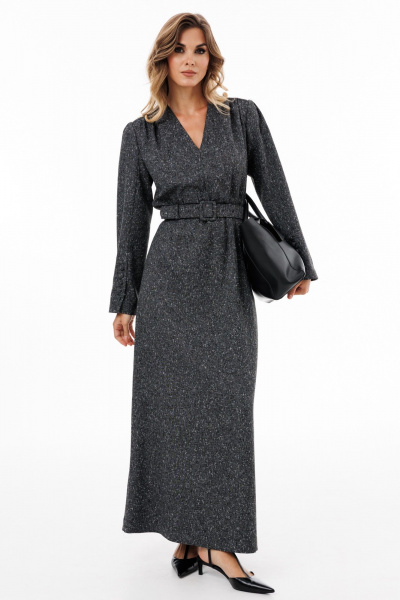 Платье EOLA 2902 темно-серый_меланж - фото 9