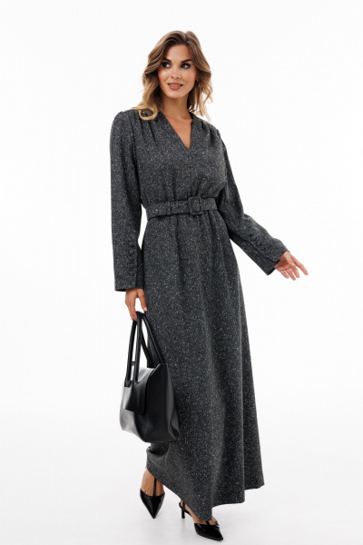 Платье EOLA 2902 темно-серый_меланж - фото 8