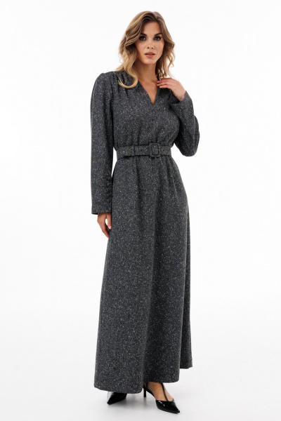 Платье EOLA 2902 темно-серый_меланж - фото 5