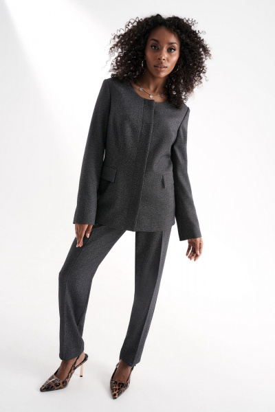 Брюки, жакет Lissana 5005 серый - фото 8