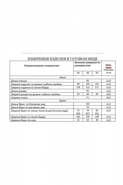 Брюки, жакет Lissana 5005 серый - фото 15