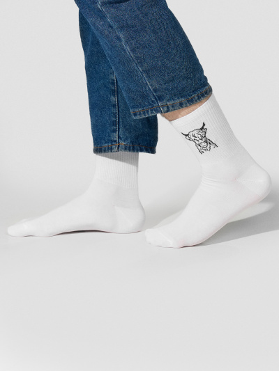 Носки Mark Formelle 106K-3086/25106K белый_рис.3086 - фото 2