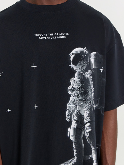 Футболка Mark Formelle 111892/24-3840П-0 черный_печать1_Печать - фото 6