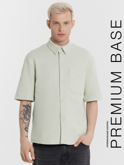 Рубашка Mark Formelle 111945/24-4594Ц-2 светлый_аквамарин - фото 1