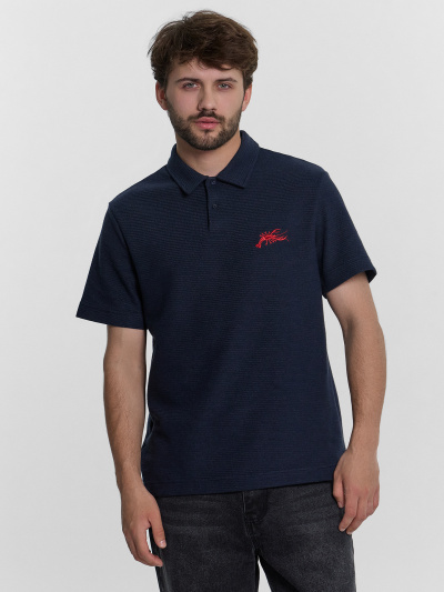 Джемпер Mark Formelle 111946/24-4700Ц-26-2 глубокий_синий_611_D_вышивка - фото 2