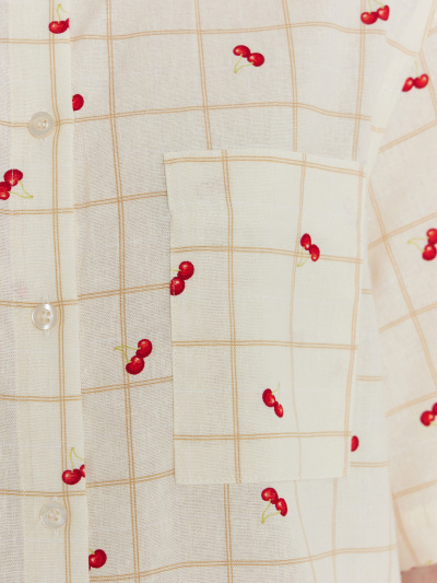 Блуза Mark Formelle 112855-1/1/25-36743П-9 вишенки_на_молочной_клетке - фото 5