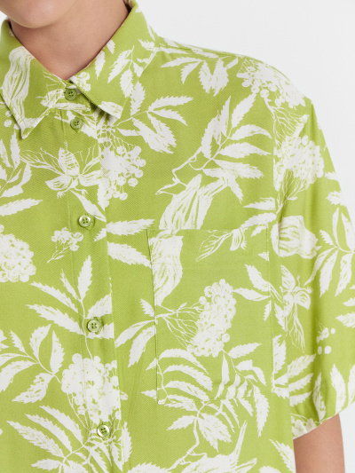 Рубашка Mark Formelle 112855/1/24-28373П-9 птицы_на_цитроне - фото 6