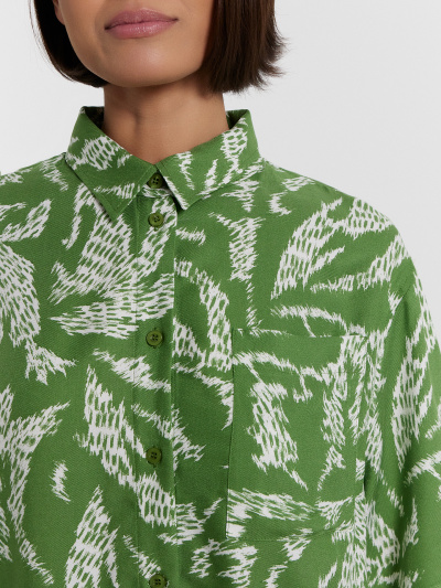 Рубашка Mark Formelle 112855/1/24-28373П-9 цветы_на_кактусе - фото 4