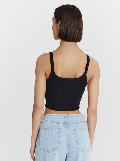 Топ Mark Formelle 112921/24-ОБР29770Ц-1 черный_БРАК_ПОЛОТНА_006_Активное_крашение - фото 1