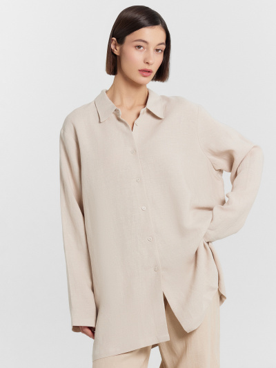 Рубашка Mark Formelle 122854/1/24-26537Ц-9 св.бежевый - фото 1