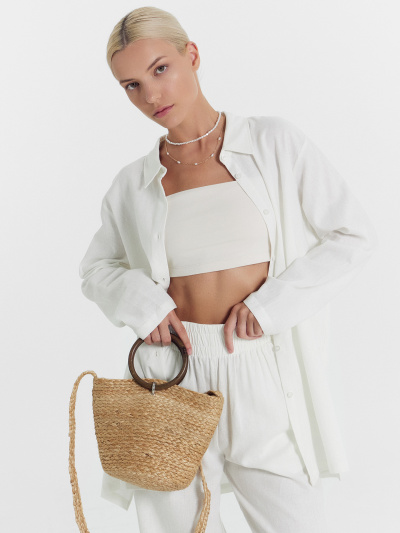 Рубашка Mark Formelle 122854/1/24-27460Ц-9 белый - фото 5