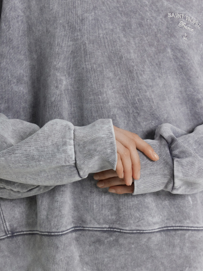 Свитшот Mark Formelle 122949/1/24-ОБР32126Ц-7-2 темное_небо_567_D_вышивка - фото 5