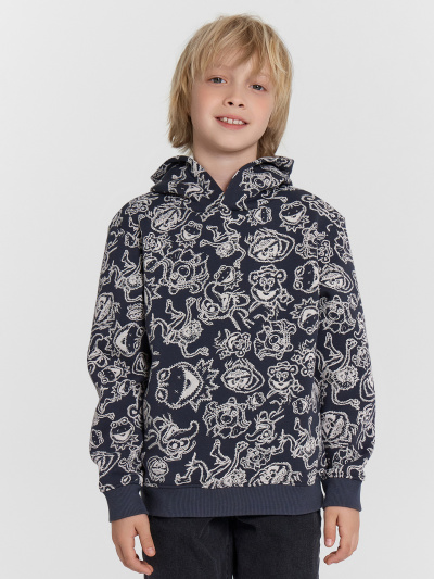 Худи Mark Formelle 123388/25-35936П-7П персонажи_на_графитовом - фото 1