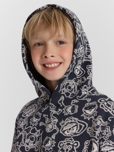 Худи Mark Formelle 123388/25-35936П-7П персонажи_на_графитовом - фото 4