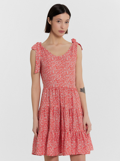 Сарафан Mark Formelle 152648/24-28471П-9 белые_цветы_на_фиесте - фото 3