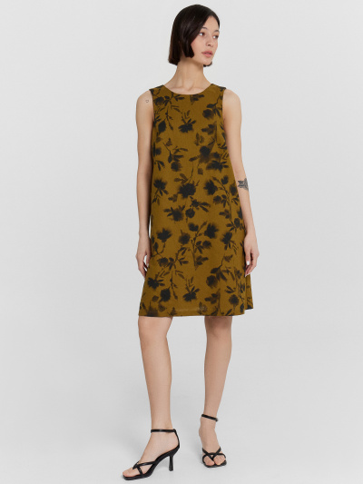 Платье Mark Formelle 152693/24-33469П-9 акварельные_цветы_на_пихте - фото 3