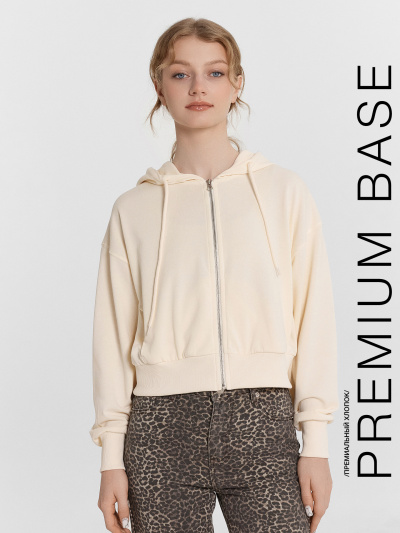 Толстовка Mark Formelle 172119/24-32787Ц-7 сливочное_масло - фото 1