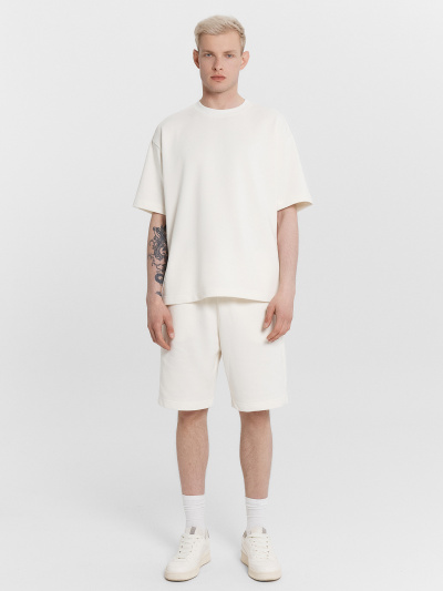 Футболка, шорты Mark Formelle 191011/25-5030Ц-7(3) молочный - фото 1