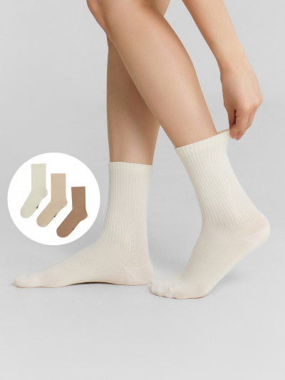 Носки Mark Formelle 217A-1334/223217A-1 кремовый_нюдовый_капучино_рис.1334 - фото 1