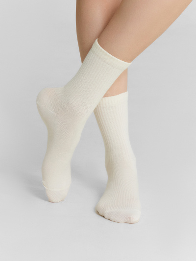 Носки Mark Formelle 217A-1334/223217A-1 кремовый_нюдовый_капучино_рис.1334 - фото 4