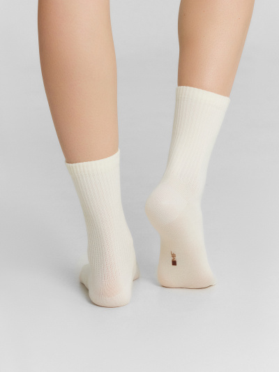 Носки Mark Formelle 217A-1334/223217A-1 кремовый_нюдовый_капучино_рис.1334 - фото 6