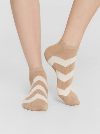 Носки Mark Formelle 306A-1237/223306A молочный_капучино_рис.1237 - фото 2
