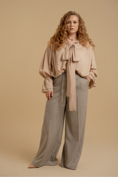 Блуза, шарф Deesses 6468 - фото 8